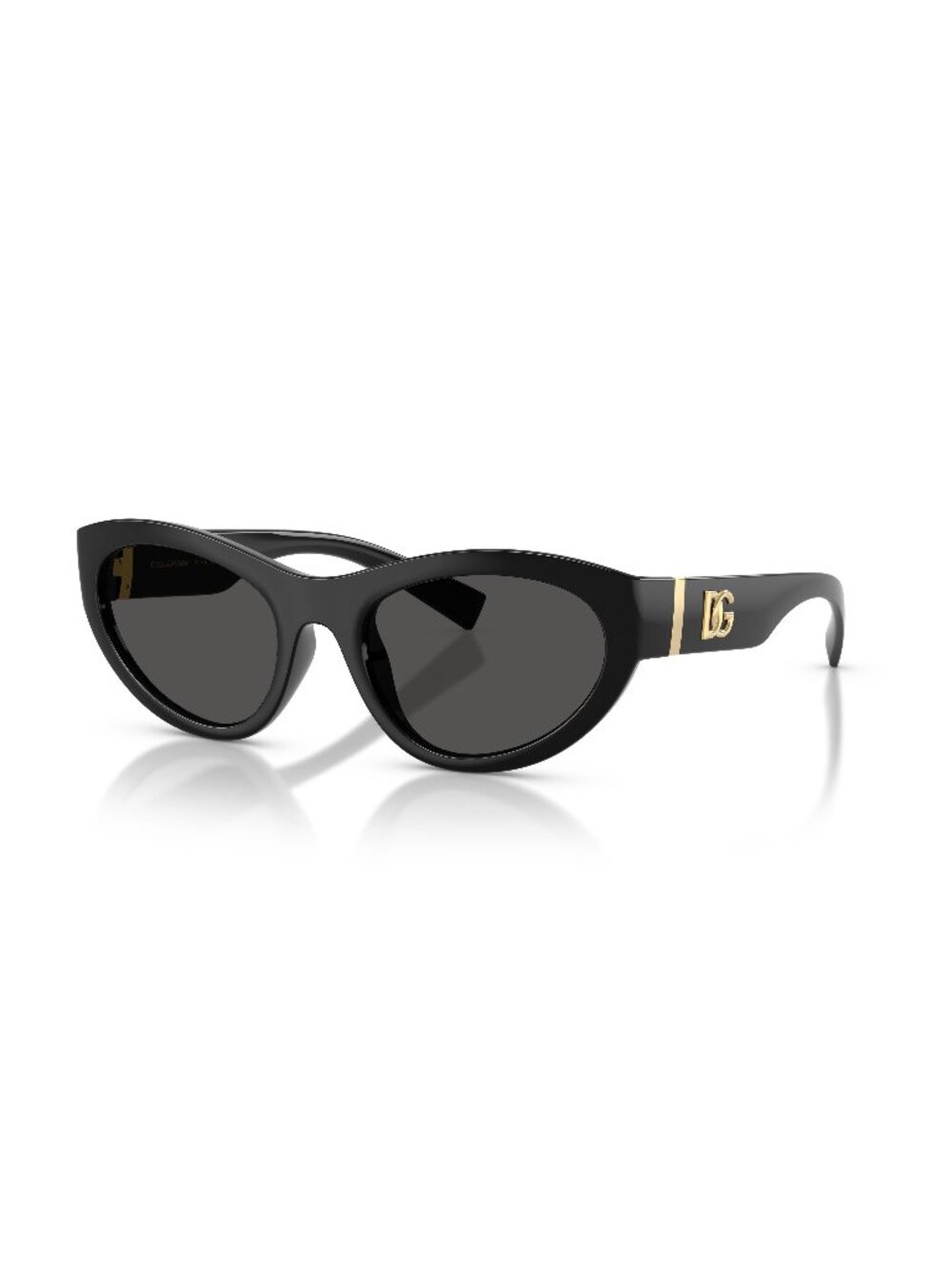 New Dolce&Gabbana Women's Sunglasses Black Grey Lens Injected Frame Dolce & 501
